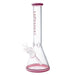 Legendary glass 14 Inch tall 7mm thick glass Colored Base Beaker bong in Pink