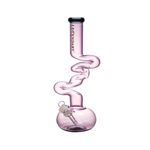 Legendary - 17 Inch 7mm Colored Zong - Pink - Bongs Canada