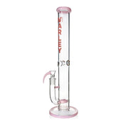 Marley - 17” Straight Tube Ice Bong - Pink - Bongs Canada
