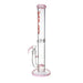 Marley - 17” Straight Tube Ice Bong - Pink - Bongs Canada