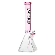 Preemo - 16” Pyramid Base Beaker - Pink - Bongs Canada