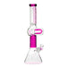 Preemo - 18” U-Shape Percolator Beaker - Pink - Bongs Canada