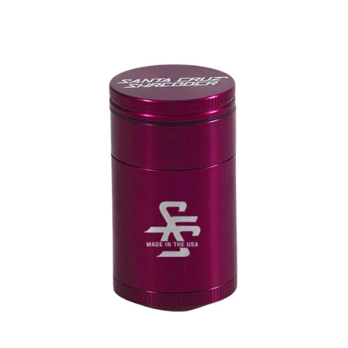 Santa Cruz Shredder - 4-Piece Small Traveler Grinder - Pink - Bongs Canada
