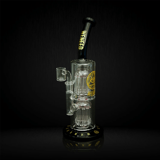 Pink 12" WENEED Dark Chamber Dab Rig Bongs Canada