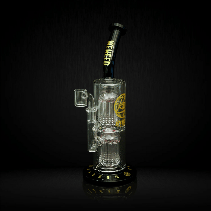 Pink 12" WENEED Dark Chamber Dab Rig Bongs Canada