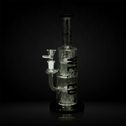Pink 12" WENEED Dark Matter Duo Dab Rig Bongs Canada