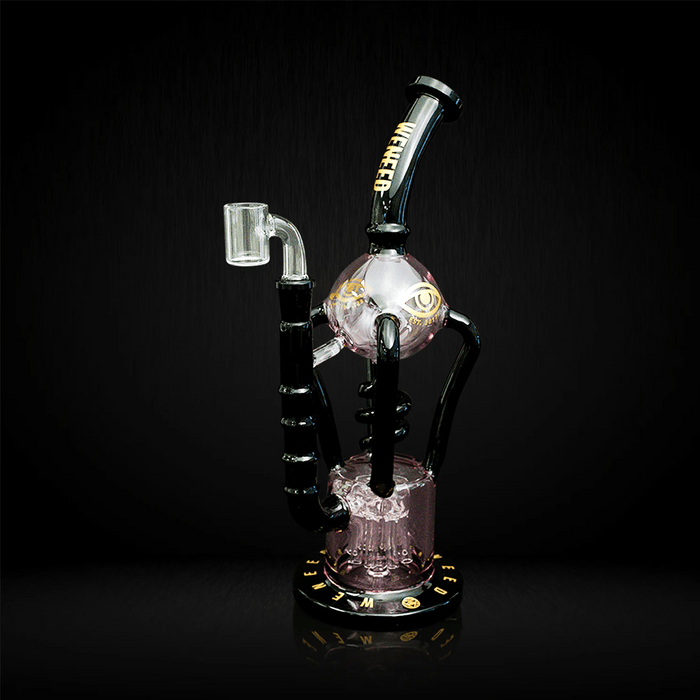 Pink 13" WENEED Dark Alchemy Dab Rig Bongs Canada