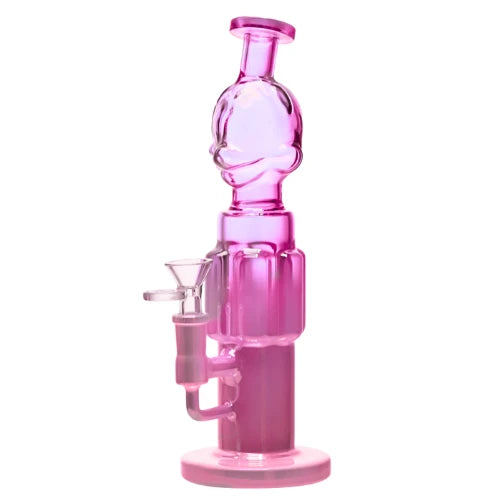 Legendary - 10 Inch Mystic Visage Gradient Cool Bong - Pink - Bongs Canada