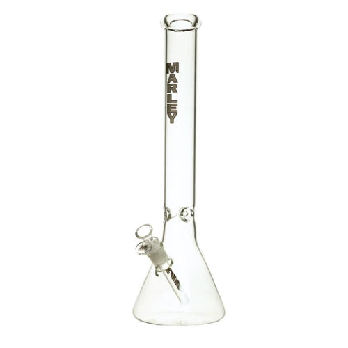 Marley - 18" Original Beaker Bong - Platinum - Bongs Canada