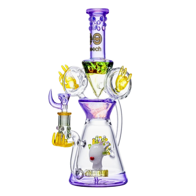 Cheech - 13.5" Tentacle Monster Rig - Purple - Bongs Canada