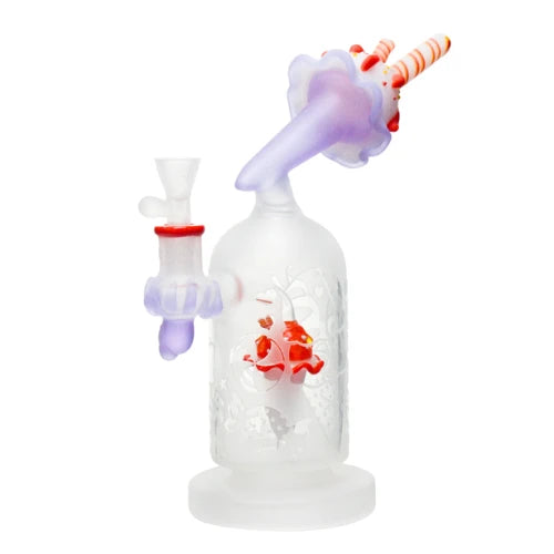 Cheech - 10 Inch Frosty Sundae Waterpipe - Purple - Bongs Canada