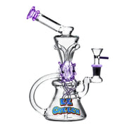 Cheech - 9 Inch Octo Loop Waterpipe - Purple - Bongs Canada