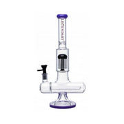 Legendary - 13 Inch Inline w Tree Perc Waterpipe - Purple - Bongs Canada