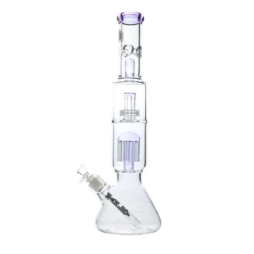 Marley - Double Stream Perc Bong - Purple - Bongs Canada