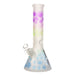 Bongs Canada - 12” 7mm Faded Leaf Glass Bong - Purple - Bongs Canada
