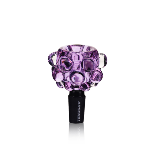 Arsenal - 2.5” Liquid Drop Bowl - Purple -Bongs Canada