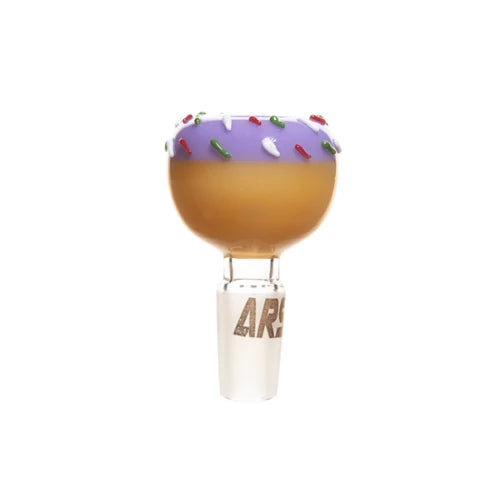 Purple Arsenal - 14mm Sprinkle Donut Glass Bowl - Bongs Canada