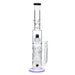 Arsenal Glass - 22” Triple Matrix Perc Bong - Purple - Bongs Canada