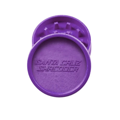 Purple - Hemp Herb Grinder - Eco Friendly 2 Piece Grinder - Bongs Canada