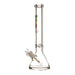 Marley - 16" 9mm Marley Clear Beaker Bong - Rasta - Bongs Canada