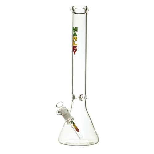 Marley - 18" Original Beaker Bong - Rasta - Bongs Canada