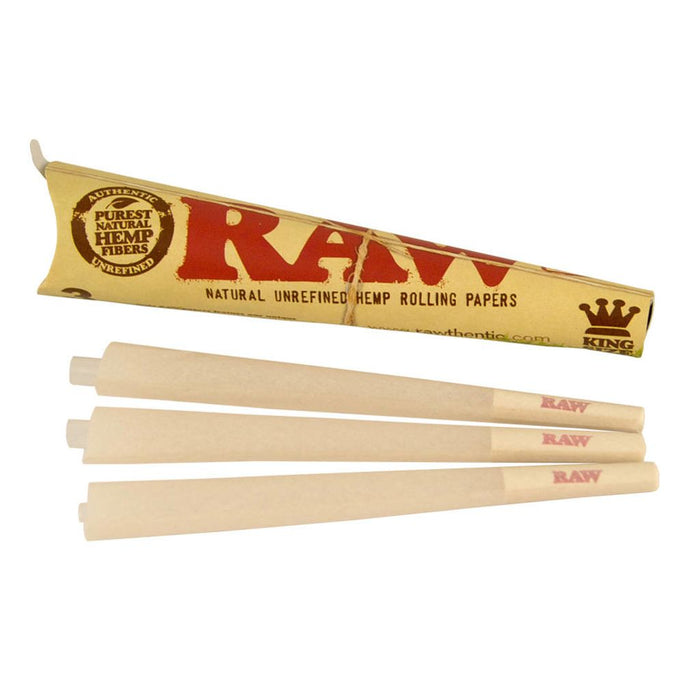 Raw King Size Pre Rolled Cones | Bongs Canada