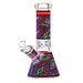 OG Original - 10" 9mm Mosaic Pattern Beaker - Red - Bongs Canada