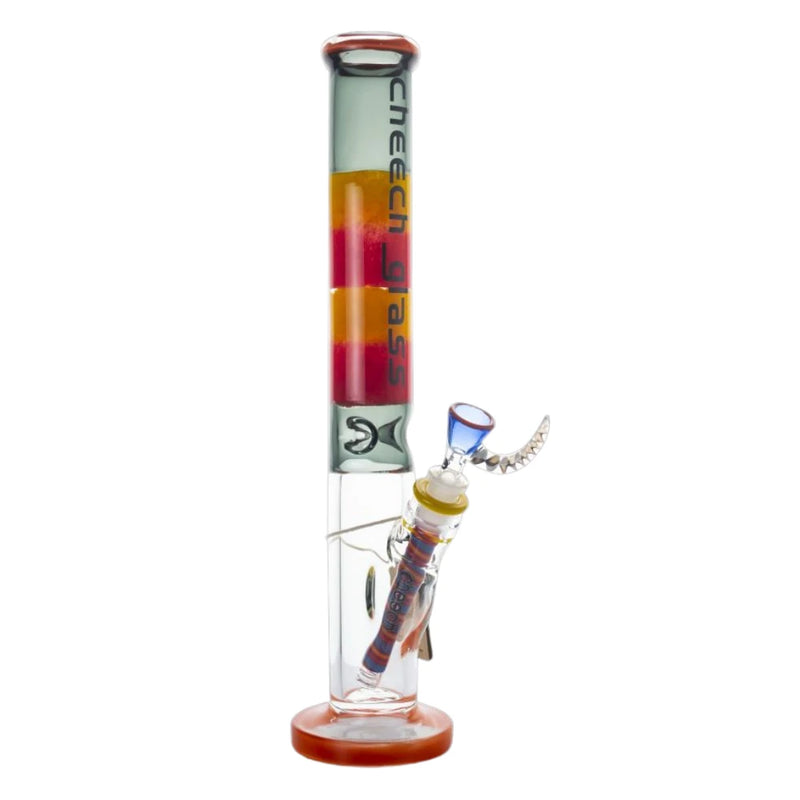 Cheech - 17" Cheech Colorful Straight Tube - Red - Bongs Canada