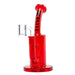 Castle brand 8.5 inch tall full colour red dab rig including banger
