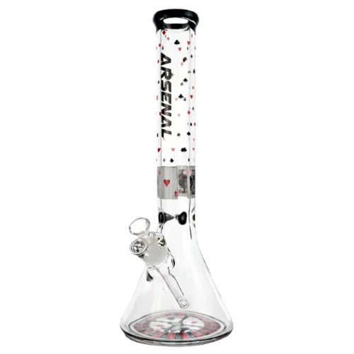 Arsenal - Arsenal Jackpot Roulette Bong - Red - Bongs Canada