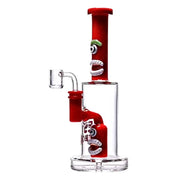 Cheech - 10 Inch Goofy Eye Dab Rig - Red - Bongs Canada
