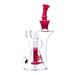 9" tall cheech brand recycler dab rig in red