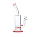 Nice Glass - Slitted Ball Percolator Bubbler - Red - Bongs Canada