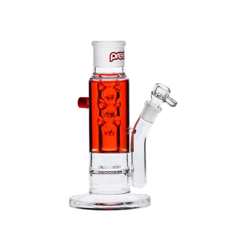 Red 10" Preemo P005 Vigreux Column Glycerin Base Preemo Bongs Canada