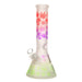 Bongs Canada - 12” 7mm Faded Leaf Glass Bong - Red - Bongs Canada