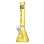 OG Original - 16 Inch 9mm Color Fumed Beaker Bong - Silver - Bongs Canada