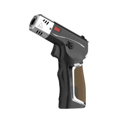 Yocan red beef torch lighter pistol design in silver
