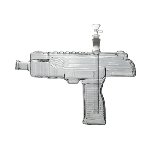Arsenal Glass - 13" SMG Glass Bong - Smoke - Bongs Canada