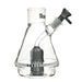 Hoss Glass - Honeycomb Beaker Base - Smoke - Bongs Canada