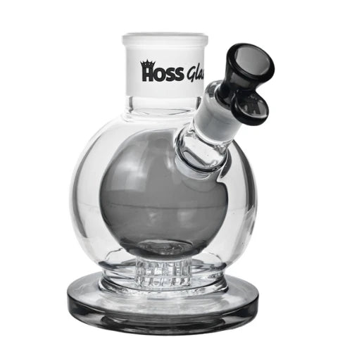 Hoss Glass - Orbit Sphere Base - Smoke - Bongs Canada