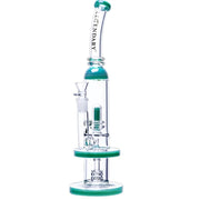 Legendary - 15 Inch Dual Chamber Tower - T Green - Bongs Canada