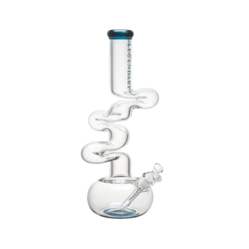 Legendary - 17 Inch 7mm Colored Rim Zong - Teal - Bongs Canada