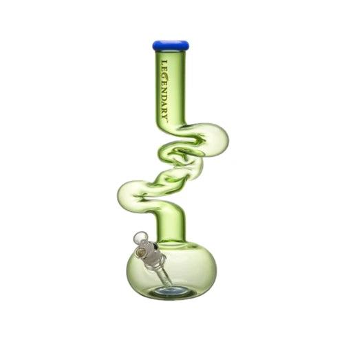 Legendary - 17 Inch 7mm Colored Zong - Teal - Bongs Canada