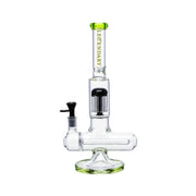 Legendary - 13 Inch Inline w Tree Perc Waterpipe - Teal Green - Bongs Canada
