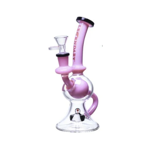 Legendary - 8 Inch Ball Rig - Teal Pink - Bongs Canada