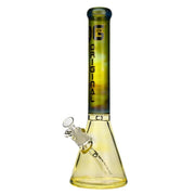 OG Original - 16 Inch 9mm Color Fumed Beaker Bong - Transblack - Bongs Canada