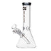 OG Original - 8" OG Original Bold Rim Beaker - Transparent Black - Bongs Canada