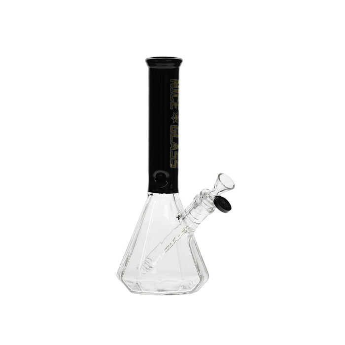 12" NG XY572 12-Sided Pyramid Beaker Bong