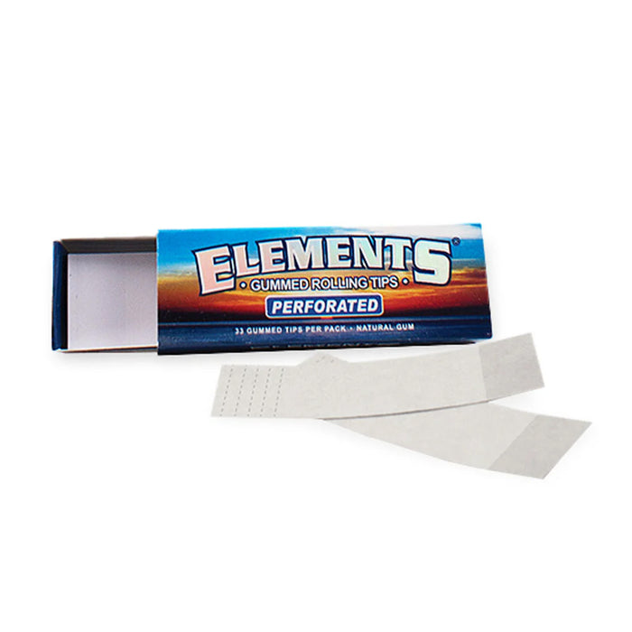 Elements Perforated Gummed Rolling Tips