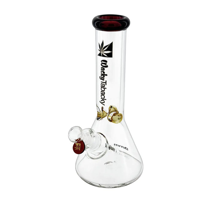 12” Wacky Tabacky Amber Basic Bitch Beaker Bong (9mm) Bongs Canada